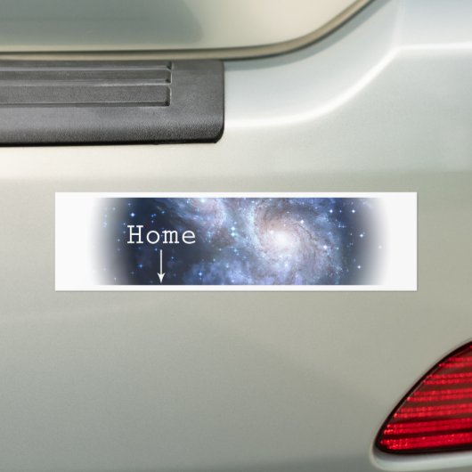 Huis Bumpersticker (Op auto)