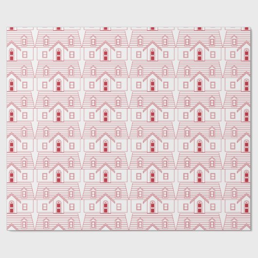 Huis Cadeaupapier (Vlak)