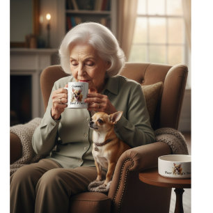 Huis Chihuahua Grammy's Beste Vriend / Personalise Koffiemok