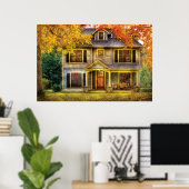 Huis - Cottage Poster (Thuiskantoor)