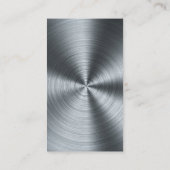 Huis Dak | Metalen Achtergrond Visitekaartje (Achterkant)