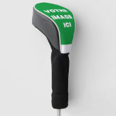huis de golf - Votre afbeelding ici - personnalisé Golfheadcover (Schuin)