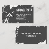 Huis Diensten Reparatie | Verf Rollen Visitekaartje (Voorkant / Achterkant)