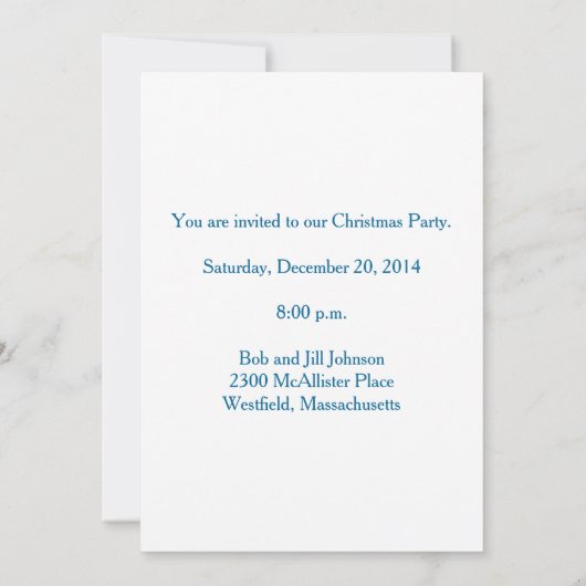 huis en auto kaart (Achterkant)