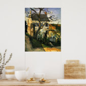 Huis en Boom - Paul Cezanne - c1873 Poster (Keuken)
