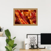 Huis en Business Art Decor - Bacon Poster (Thuiskantoor)