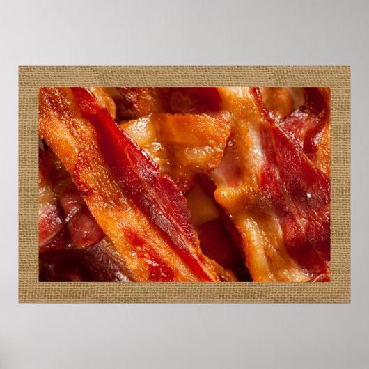 Huis en Business Art Decor - Bacon Poster (Voorkant)
