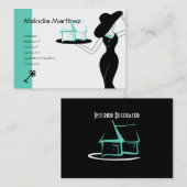 Huis en sleutel visitekaartje (Voorkant / Achterkant)