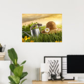 Huis en Zakelijke Kunstdecoratie Poster (Thuiskantoor)