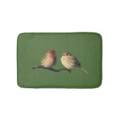 Huis Finch Lovebirds Badmatten (Voorkant)