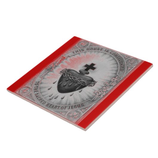 Huis geeft tegels tegeltje (Zijkant)