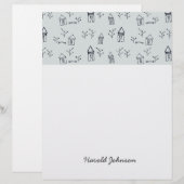 huis gepatterd (Voorkant / Achterkant)