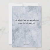 Huis Gepersonaliseerde Halloween Party Uitnodiging (Achterkant)