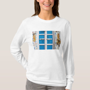 Huis geschilderd in blauw, Udaipur, Rajasthan, Ind T-shirt