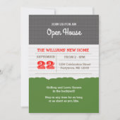 Huis Gevel Open Huis Uitnodiging (Voorkant)