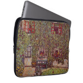 Huis Guardaboschi van Gustav Klimt,  kunst Laptop Sleeve (Voorkant Rechts)