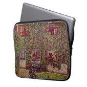 Huis Guardaboschi van Gustav Klimt,  kunst Laptop Sleeve (Voorkant Links)