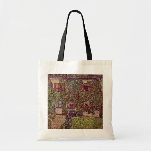Huis Guardaboschi van Gustav Klimt,  kunst Tote Bag (Voorkant)
