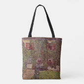 Huis Guardaboschi van Gustav Klimt,  kunst Tote Bag (Achterkant)