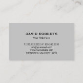 Huis Hart Logo Bouw Vastgoed Realtor Visitekaartje (Achterkant)