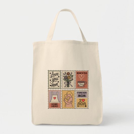 huis held Moeder liefhebber ontwerp Tote Bag (Voorkant)