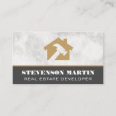 Huis Herstel Logo Visitekaartje (Voorkant)