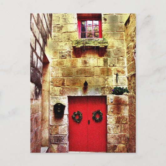 Huis in de Alley Briefkaart (Voorkant)