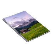 Huis in de bergen notitieboek (Rechterzijde)