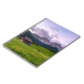 Huis in de bergen notitieboek (Linkerzijde)