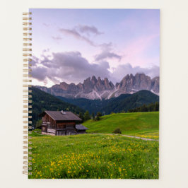 Huis in de bergen planner