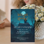 Huis in de Bossen Kinder Halloween verjaardagsfees Kaart