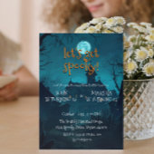 Huis in de Bossen Kinder Halloween verjaardagsfees Kaart