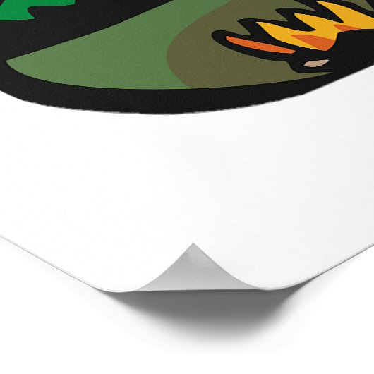 Huis in de Bossen Poster (Hoek)