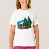 Huis in de Bossen T-shirt (Voorkant)