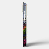 Huis in de historische wijk in de lente Case-Mate iPhone case (Achterkant / Links)
