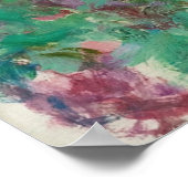 Huis in de rozen, Monet Poster (Hoek)