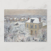 Huis in de winter | Gustave Louseau | Christmas Feestdagenkaart (Voorkant)