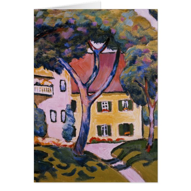 Huis in een landschap (Voorkant)