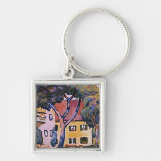 Huis in een Landschap Sleutelhanger (Voorkant)
