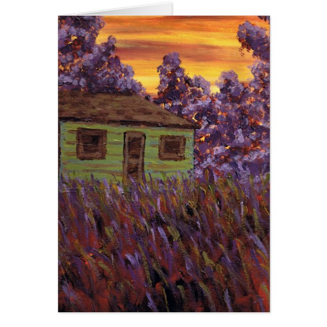 Huis in Grass (Voorkant)