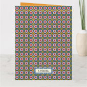 Huis in Lissabon met tegels Kaart (Achterkant)