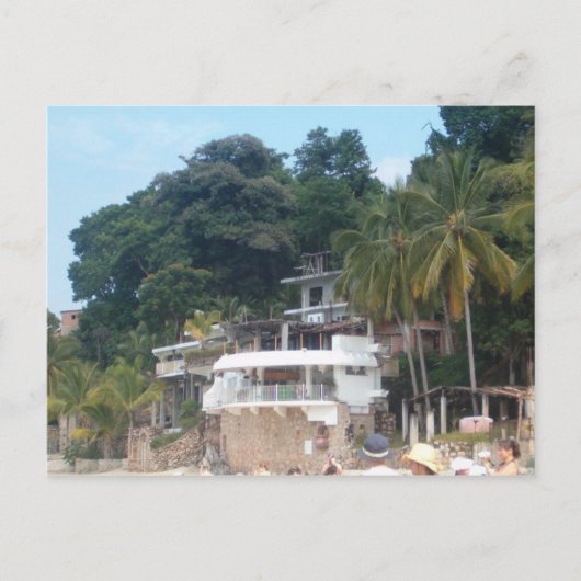 huis in Mexico Briefkaart (Voorkant)