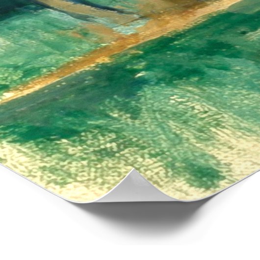 Huis in Provence Paul Cezanne Poster (Hoek)