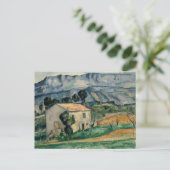 Huis in Provence van Paul Cezanne Briefkaart (Staand voorkant)