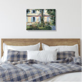 Huis in Rueil, Edouard Manet,  Kunst Canvas Afdruk (Insitu (Slaapkamer))