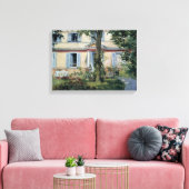 Huis in Rueil, Edouard Manet,  Kunst Canvas Afdruk (Insitu (Woonkamer))