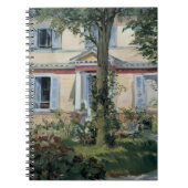 Huis in Rueil, Edouard Manet,  Kunst Notitieboek (Voorkant)
