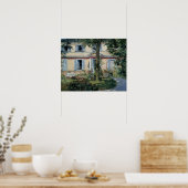 Huis in Rueil, Edouard Manet,  Kunst Poster (Keuken)