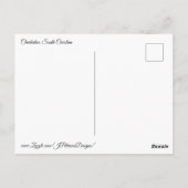 Huis in South Carolina Briefkaart (Achterkant)