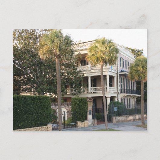 Huis in South Carolina Briefkaart (Voorkant)